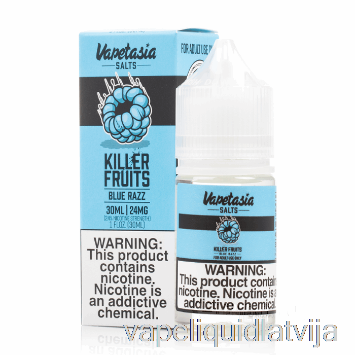 Blue Razz - Vapetasia Salts - 30ml 24mg Vape šķidrums